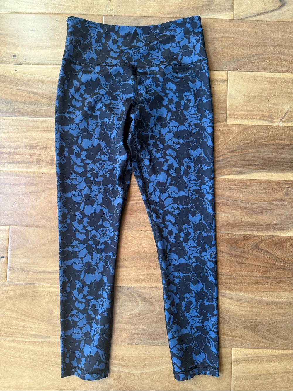 ZYIA Blue Kauai 7/8 Light n Tight Hi Rise Leggings
